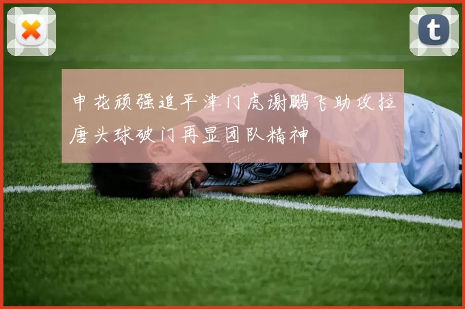 申花顽强追平津门虎谢鹏飞助攻拉唐头球破门再显团队精神