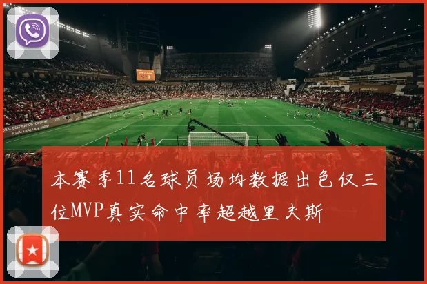 本赛季11名球员场均数据出色仅三位MVP真实命中率超越里夫斯